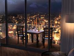 웹툰, 일러스트를 위한 도시 야경