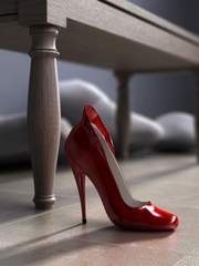 빨간 하이힐