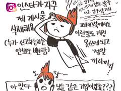 인스타가 자꾸 제 게시물 삭제해요