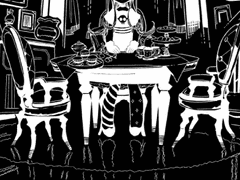 마녀의 티파티.