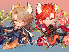 SD 포즈고정 리스 커미션