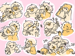 그렸던 벤마틴필모연성 모음(1)