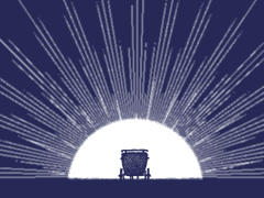 6년 전 마차에서