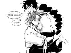 [백쥬/연백룡X쥬다르] 연성백업 2