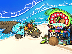 바다악어의 휴양