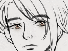 라이더 재킷을 입은 우영이