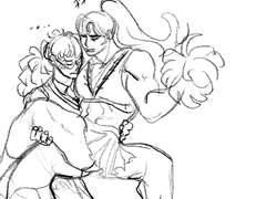 자캐 크롭티 ,치어리더