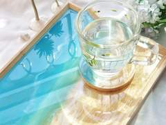 [만화 후기!!] 큰파도트레이-투명에메랄드