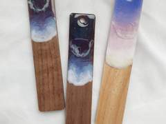 [커스텀 작품] 바이올렛 밤하늘 책갈피