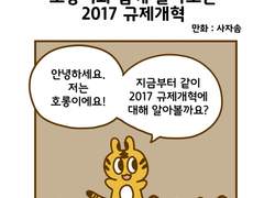 호롱이와 함께 알아보는 2017 규제개혁