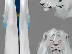 컨티뉴는 설표일까 백사자일까