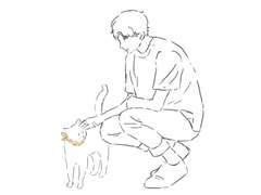 같은 반 친구가 고양일리 없어