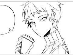 [C.O.E]아토 하루키의 머리색에 대한 만화