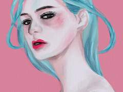 시원스런, 그런 느낌.