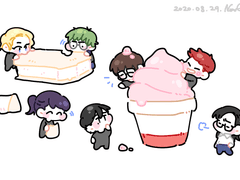 얘들아 간식 먹고 해 (논스포 ver + 스포 ver)