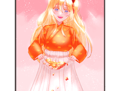 시유 생일 축하 그림