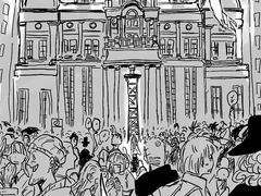 그 해적왕은 오른쪽을 보고 죽었다