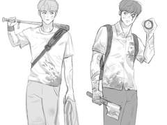 좀아포 해재맠 낙서