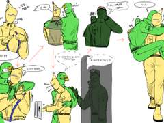 연두X노랑(4) 긴연성