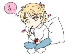 집이없어 캐릭터 낙서