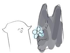 그로넨달이 꽃을 주었다