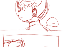 메이플-단편만화 러프모음