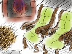 지푸푸푸 전력 60분 [벽난로]