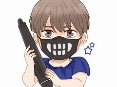 자캐를 새로 그려봤어요