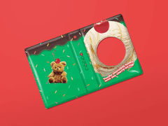 1단 원형 콜렉트북 목업 (유료)