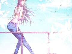 여름인데 못 나가는 서러움을 그림으로 해소