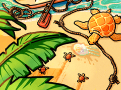 바다거북 가족의 크리스마스