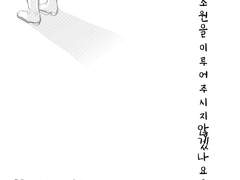 저의 소원을 이루어주시지 않겠나요?