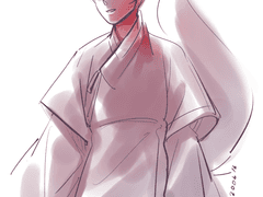 백란의 목 흉터