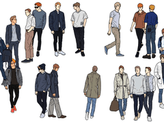 [클립스튜디오] 재오 남대생 모브 브러쉬