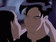 1화의 리무진 씬. 모브테리 (?)