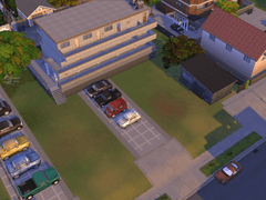 심즈 4 부지 '오래된 복도식 아파트' #9120