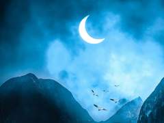 초승달의 너. 그믐달의 나