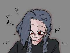 징크스가 손가락절단하는 만화