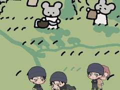 (♡ ᐛ )人( ᐛ ♡)