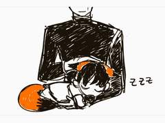 쓰담쓰담 늑중여독 그분걔