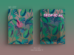 레디메이드 표지 No. 022 trop·ic·al