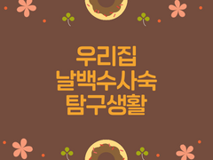 [사금경+망기무선] 우리집 날백수사숙 탐구생활