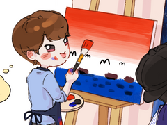 윤기가 좋아하니까