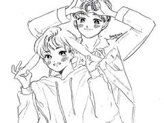 [선딘] 낙서 모음