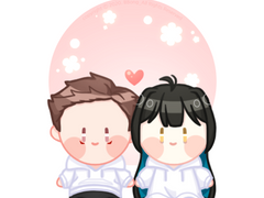 러브하트 2인고정틀모음