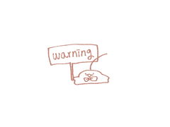 warning