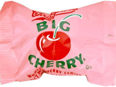 Cherry flavor candy