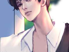 백일홍 삽화작업