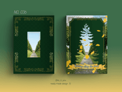 레디메이드 표지 No. 036 Walking along the forest