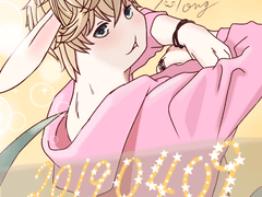 기락이 생일카드.첫쓰알